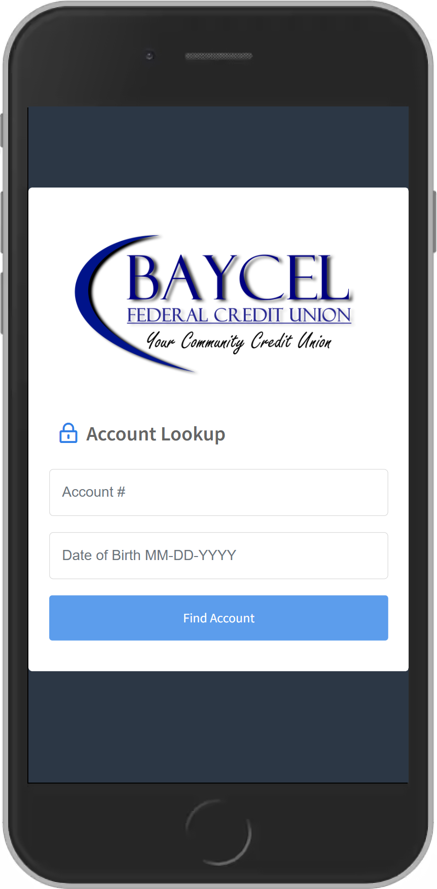 Verify your account
